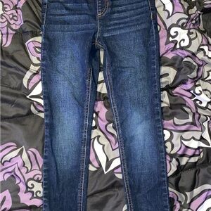 Dark Blue Girl’s Denim Jeggings
